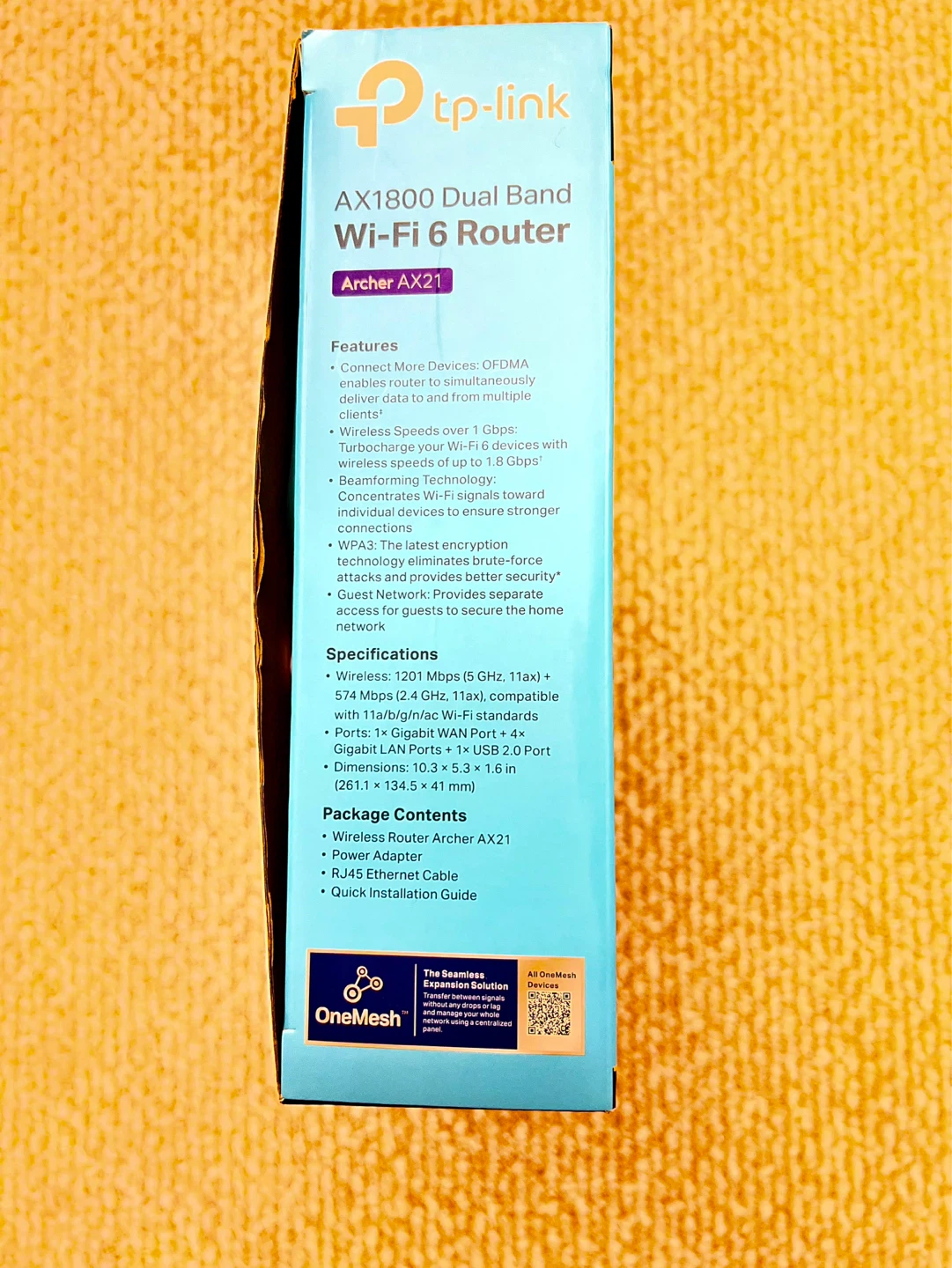 TP-Link AX1800 Dual Band Wi-Fi 6 Router Archer AX21 - photo 5