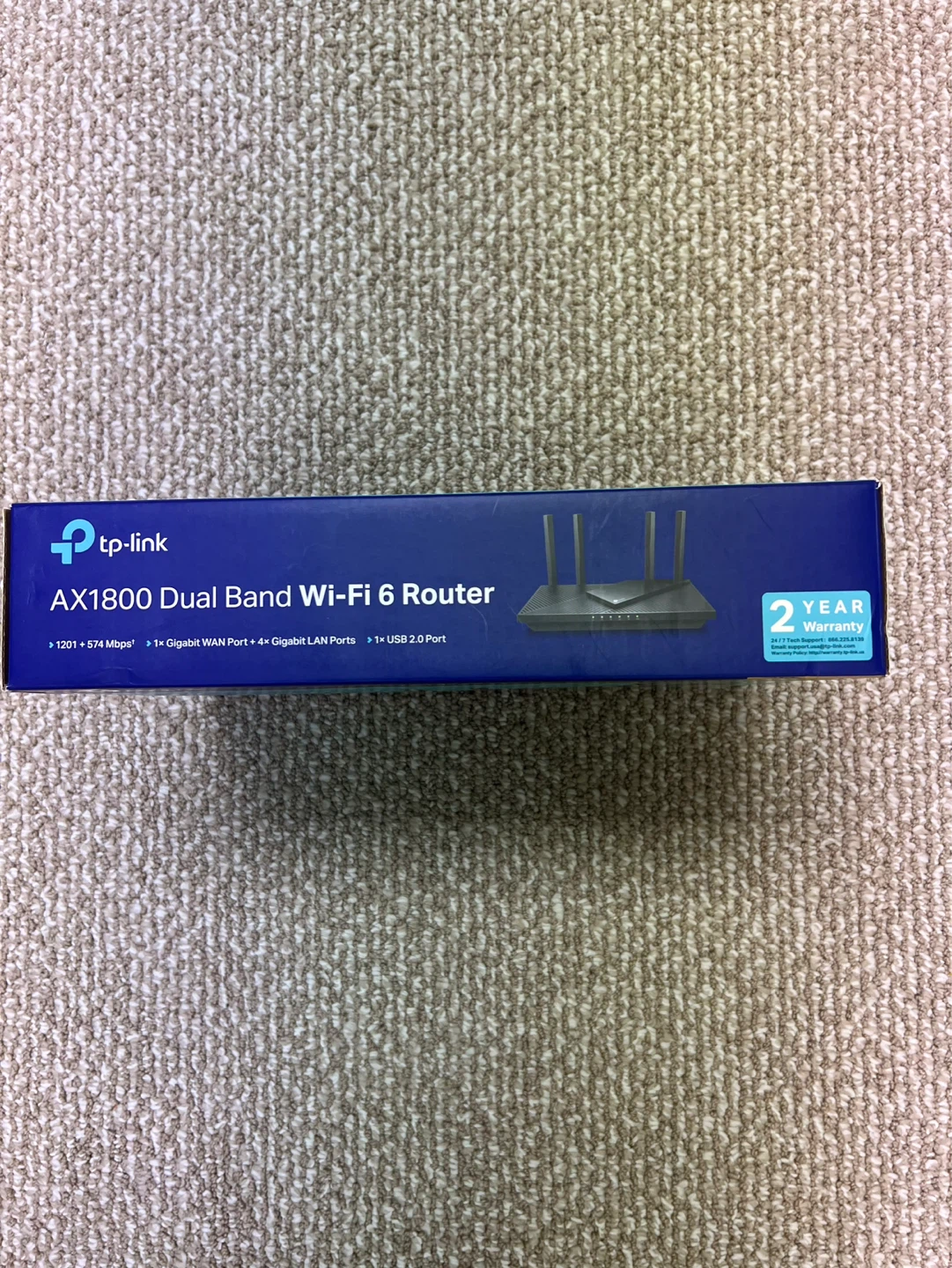 TP-Link AX1800 Dual Band Wi-Fi 6 Router Archer AX21 - photo 4