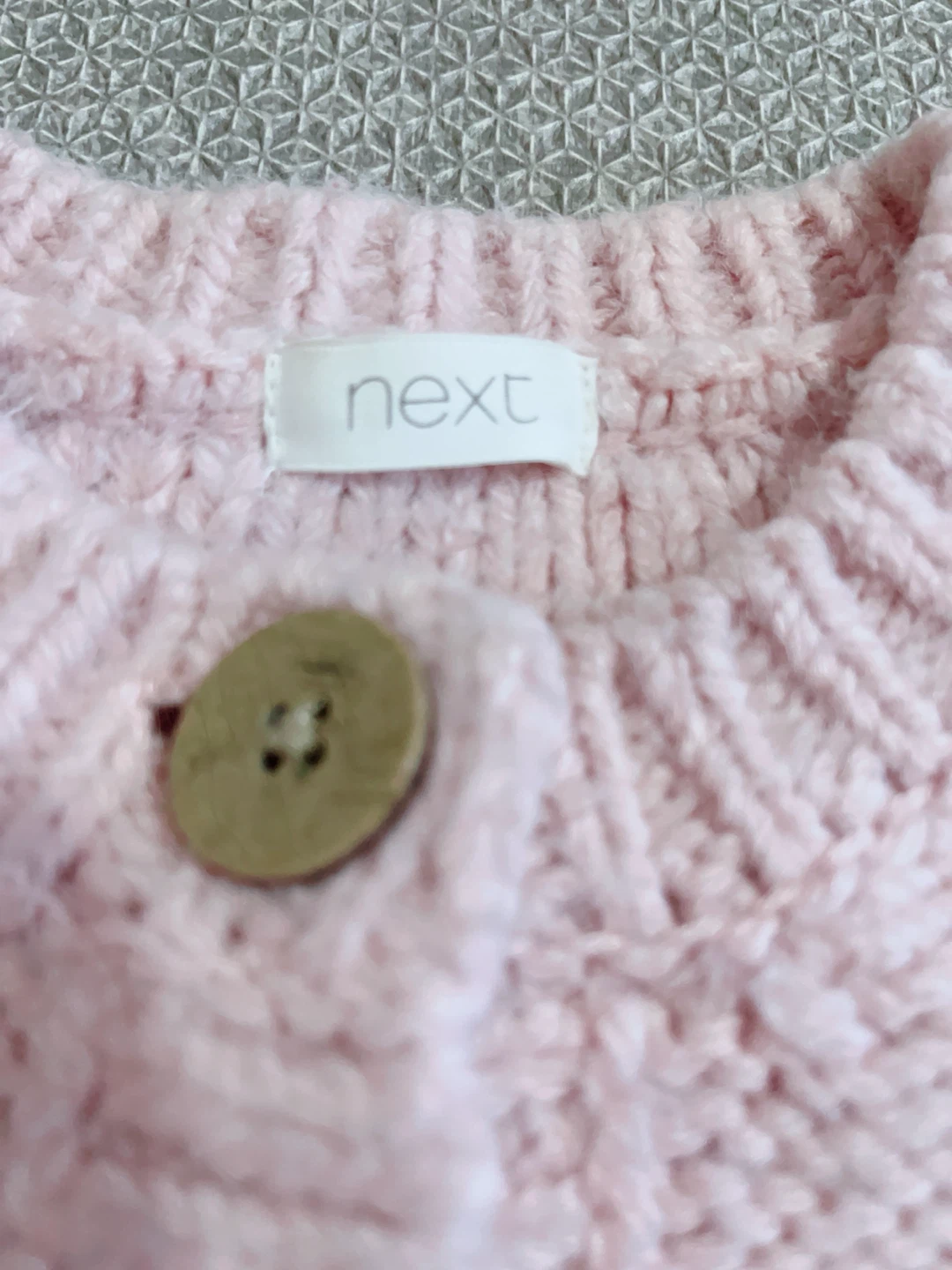 Next Pink Cardigan size:4-5 - photo 2