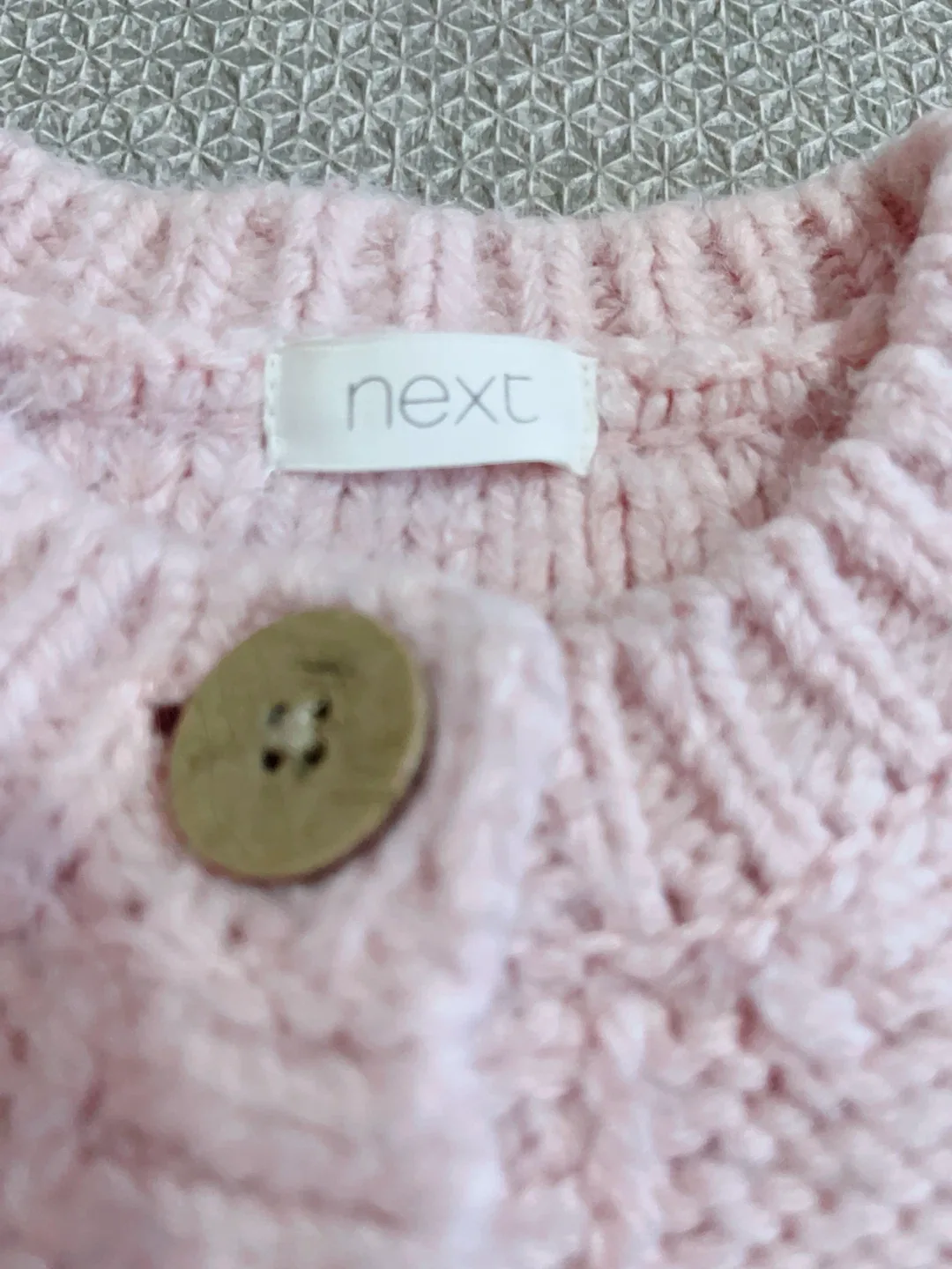 Next Pink Cardigan size:4-5 - photo 2