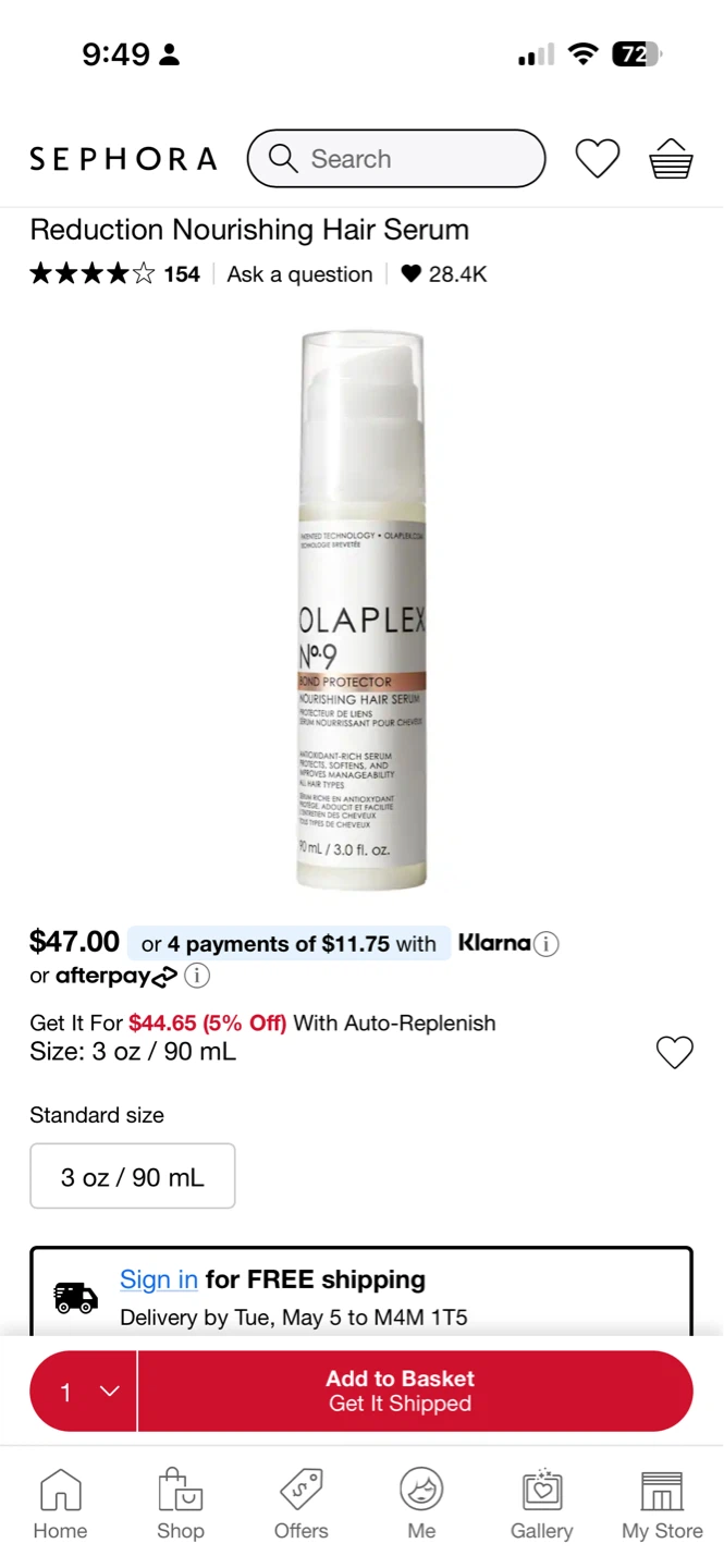 Olaplex No. 9 Nourishing Hair Serum - photo 2