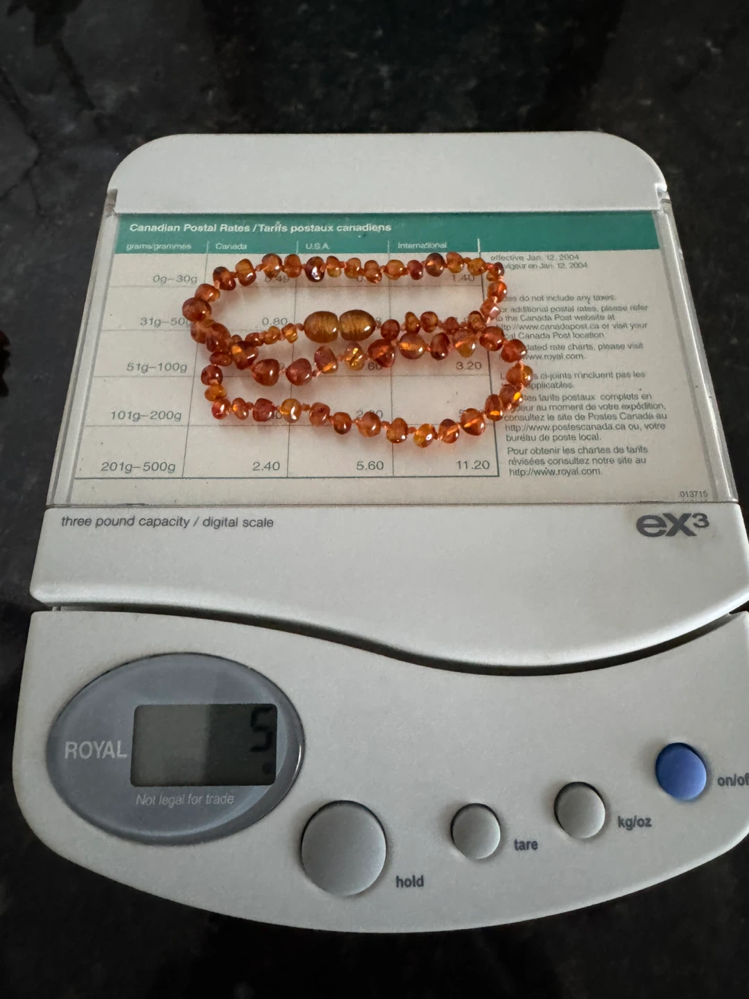 Vintage Baltic Amber Bead Choker Necklace - photo 4