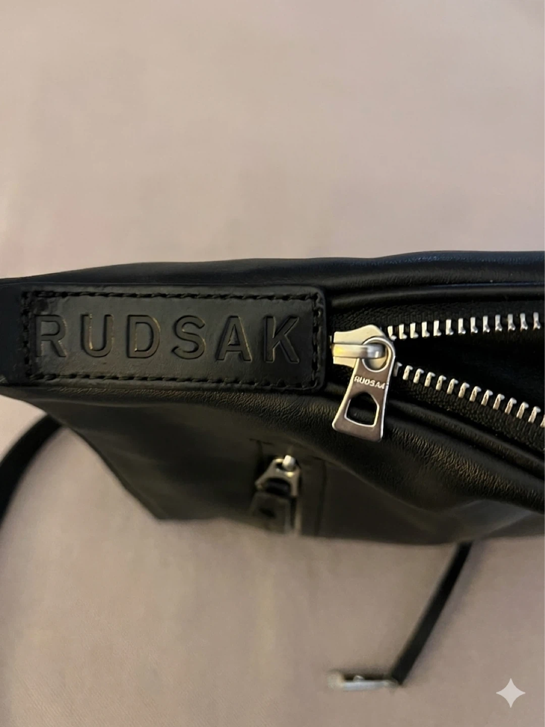 RUDSAK Black Leather Shoulder Bag - photo 4