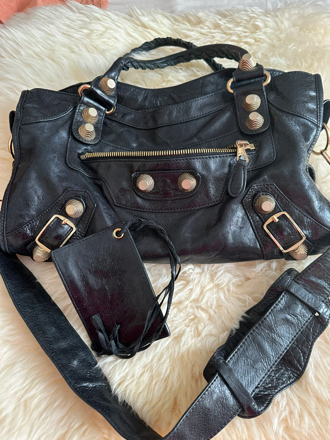Authentic Balenciaga Agneau Giant21 City Bag - photo 2