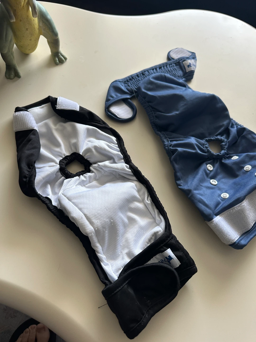 Medium dog diapers, reusable.