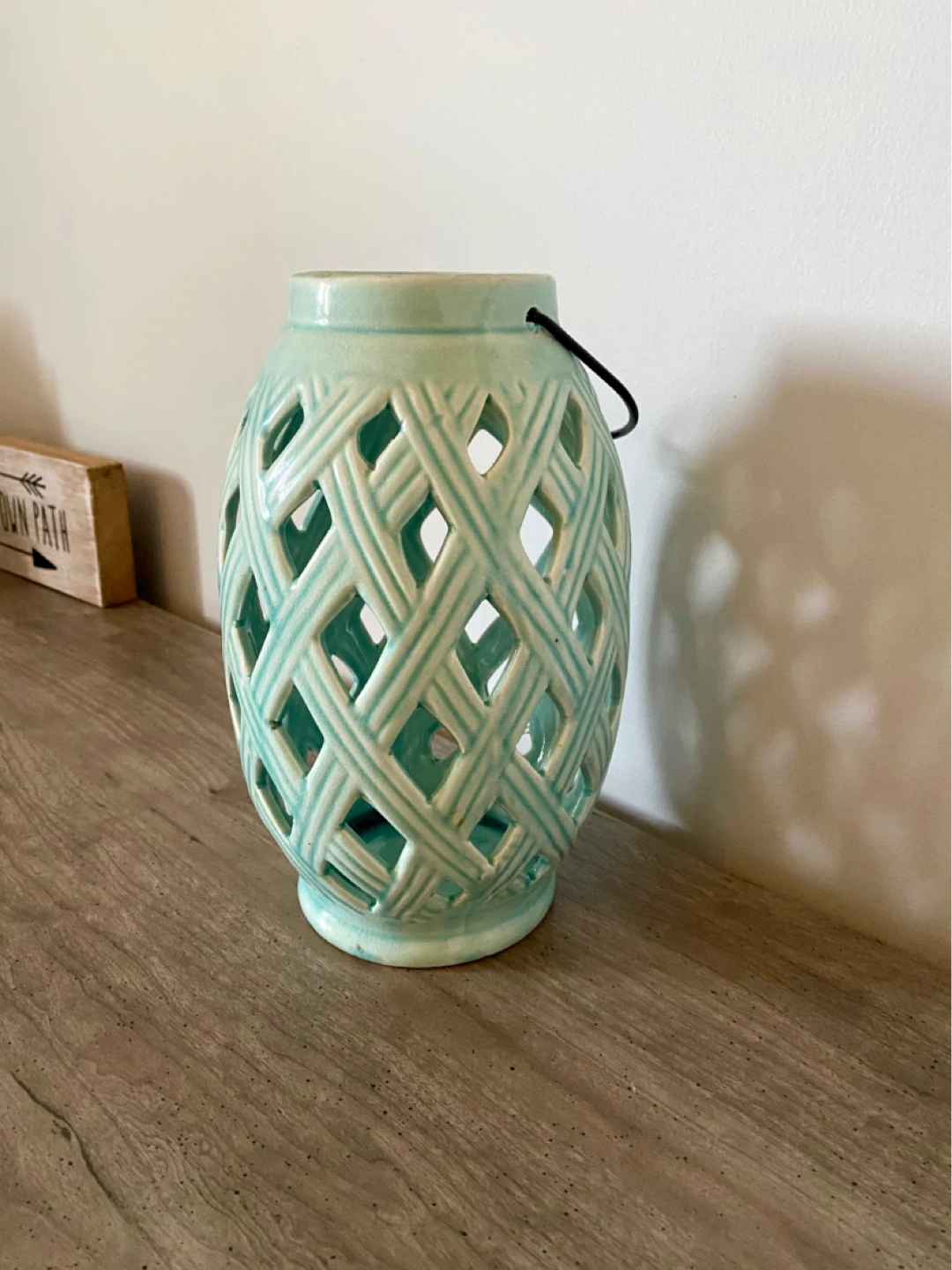 Ceramic Lantern/Candle Holder/ Home Decor - photo 2