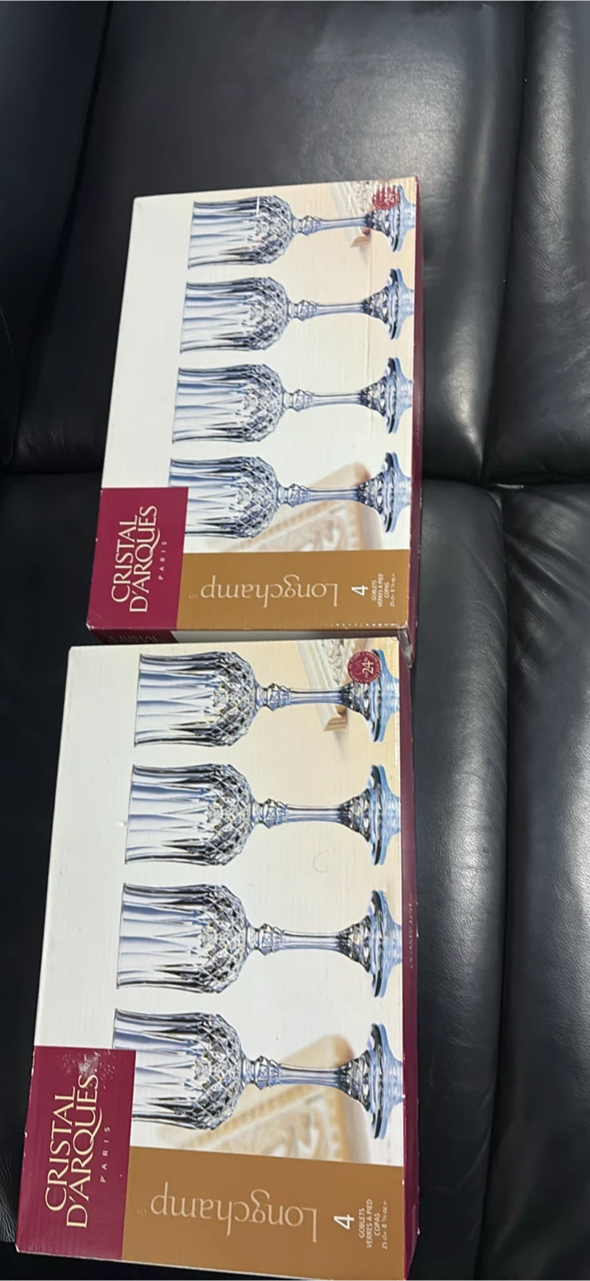 Cristal D'Arques Longchamp Goblets (Set of 4)