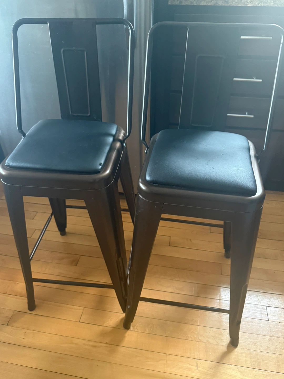 Set of 2 Bar Stools