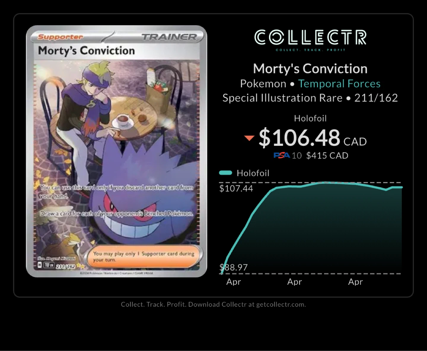 Pokemon Morty's Conviction SIR