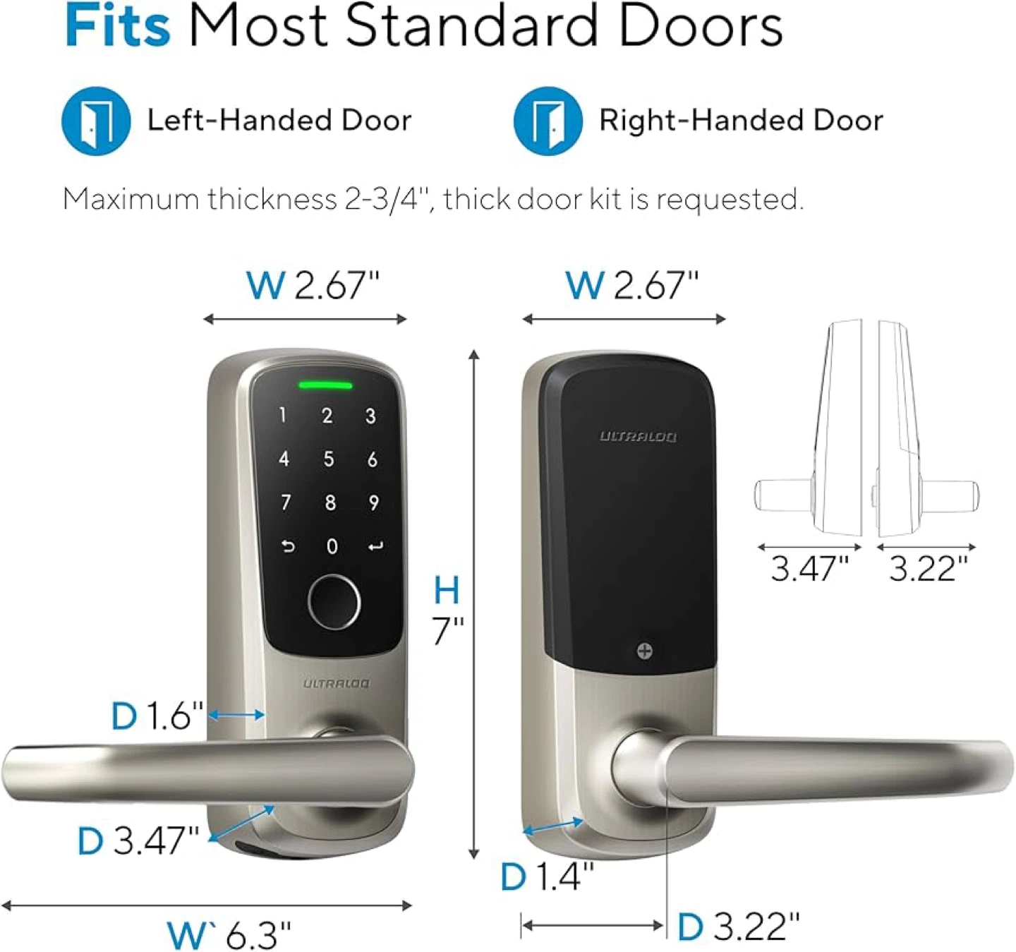 ULTRALOQ Smart Door Lock - photo 3