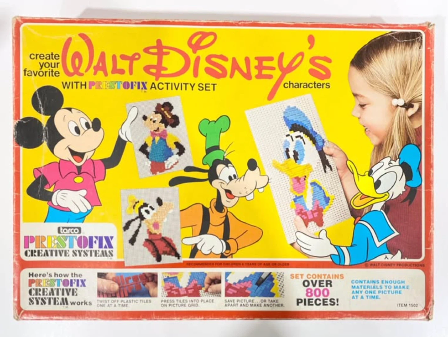 Tarco PrestoFix Walt Disney's Creative Systems Activity Set