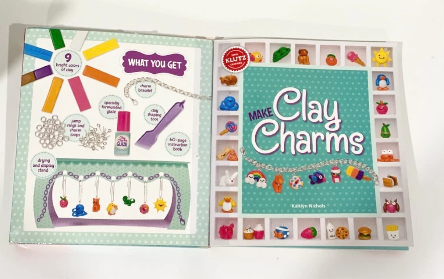 Klutz Make Clay Charms Kit - photo 5