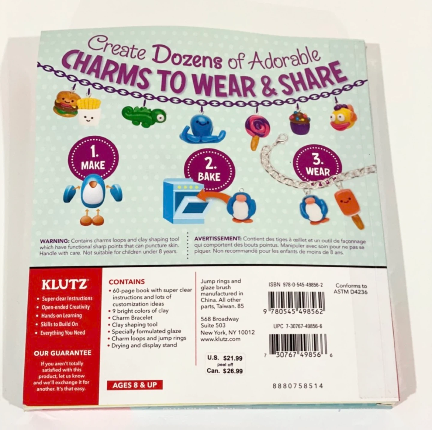 Klutz Make Clay Charms Kit - photo 4