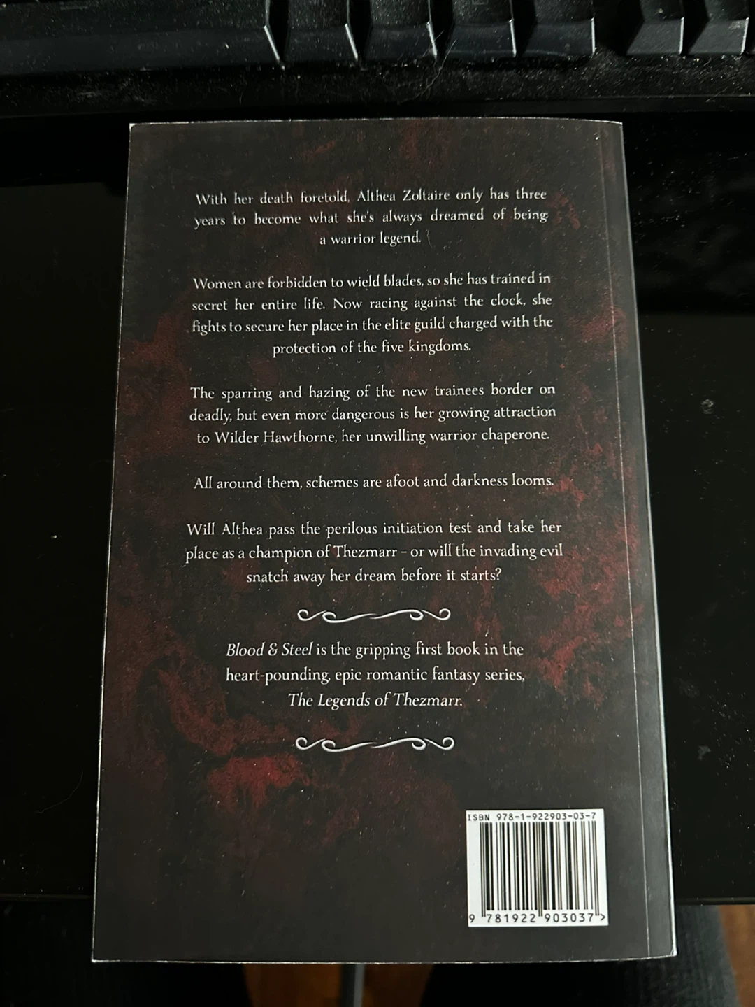 Blood & Steel: The Legends of Thezmar Book 1 by Helen Scheuerer - photo 2