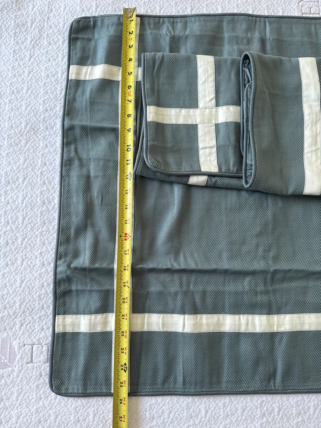 Nautical Pillowcase Set - Blue Plaid (2 pcs) - photo 4