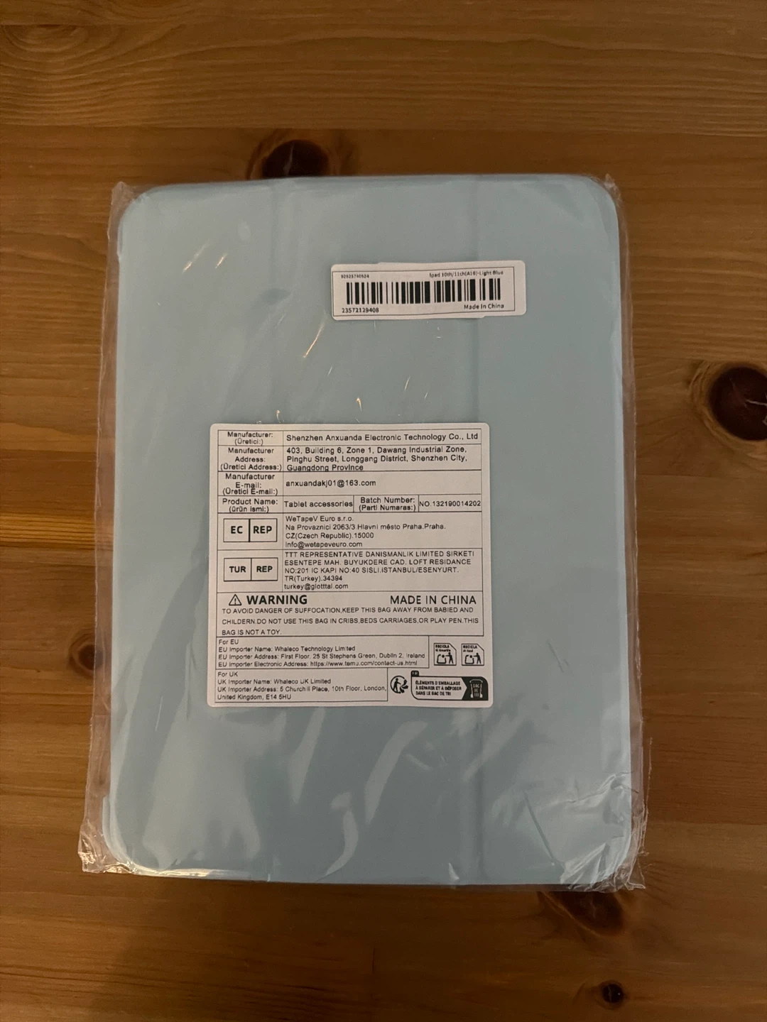 New! iPad 10th gen slim Cases - Light Blue or light grey