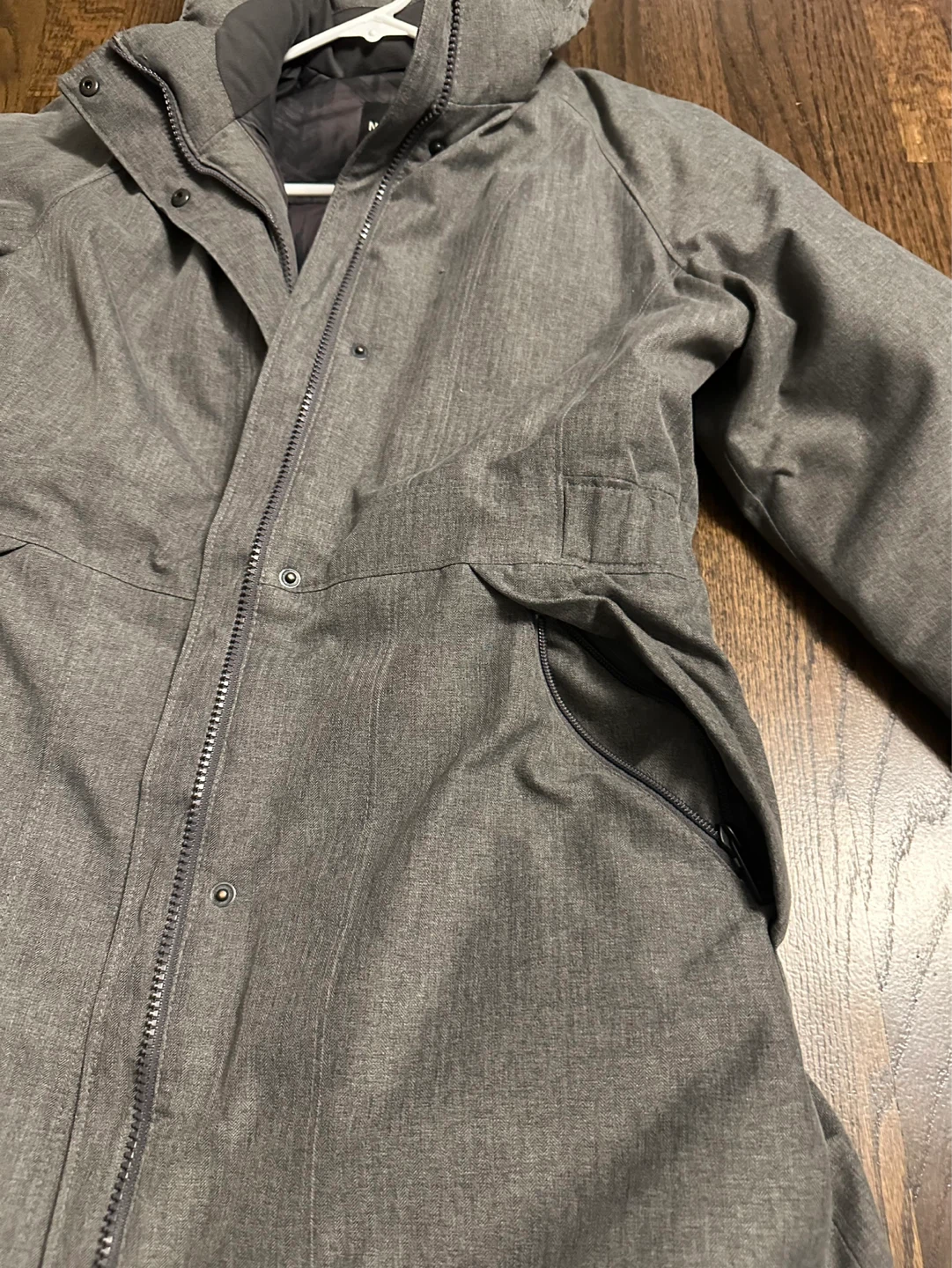 The North Face Women's Gray Parka Jacket Size S - photo 3
