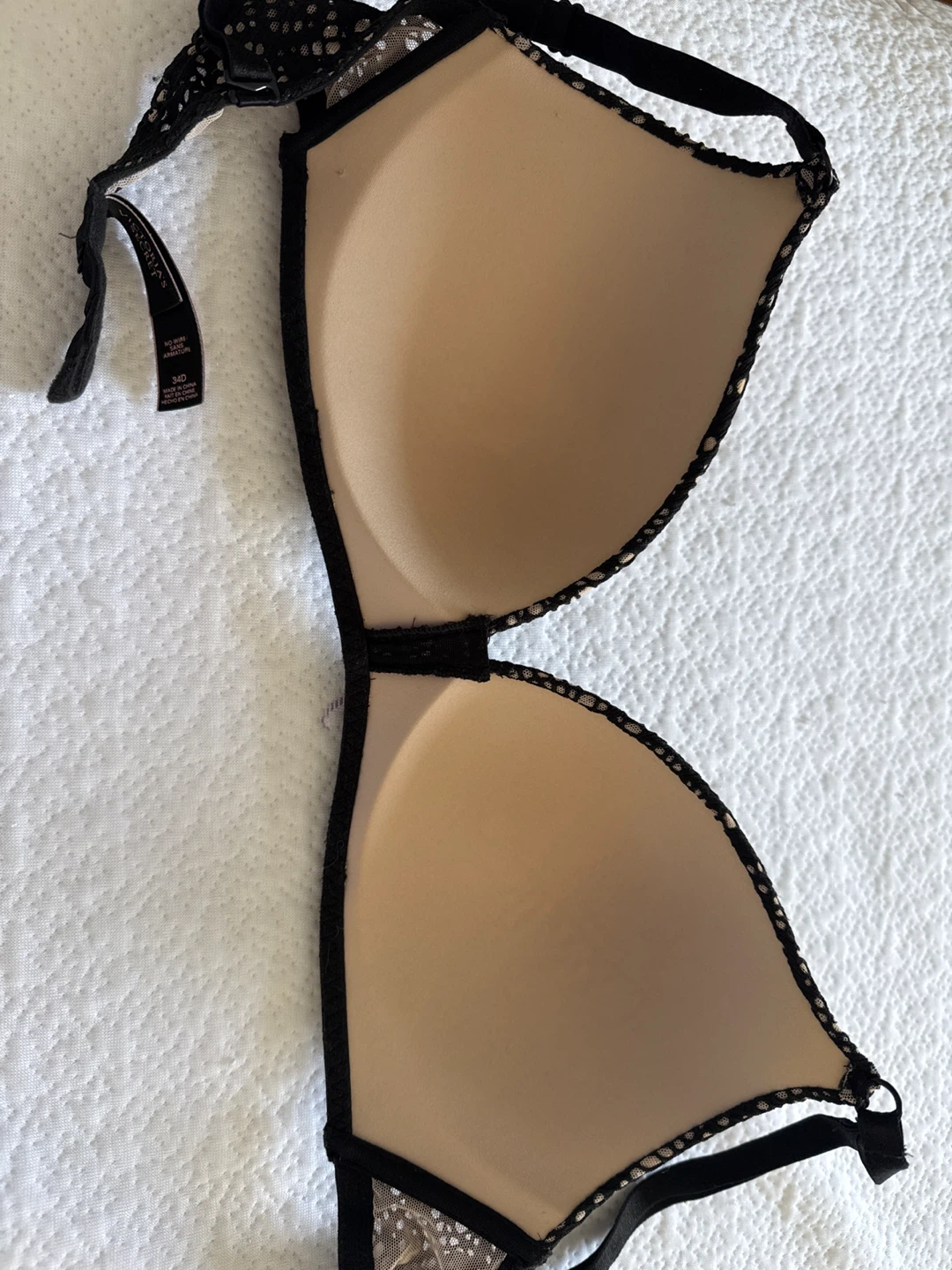 Victoria's Secret 34D Black Lace Bra - photo 2