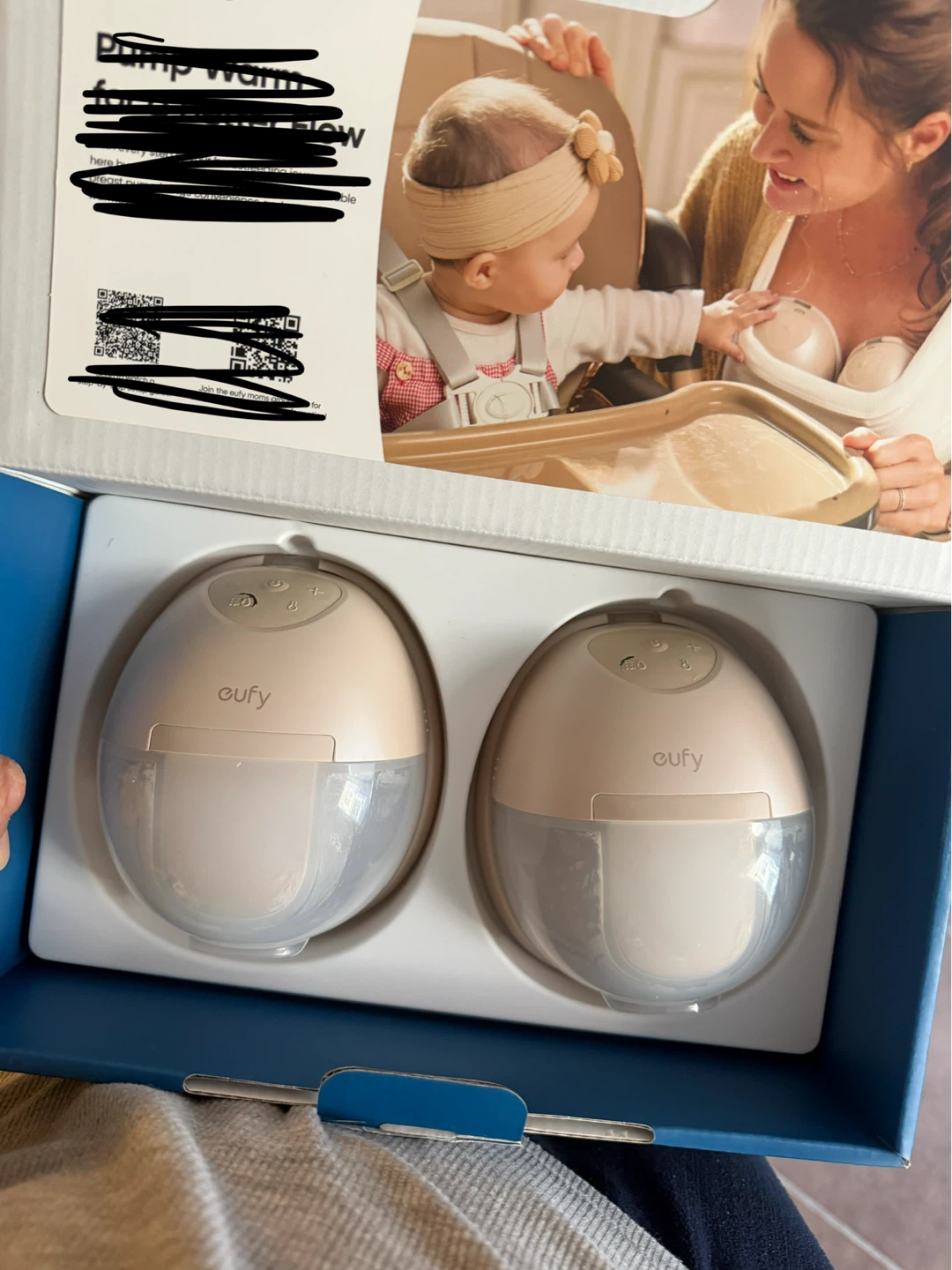 Eufy Wearable Double Electric Breast Pump