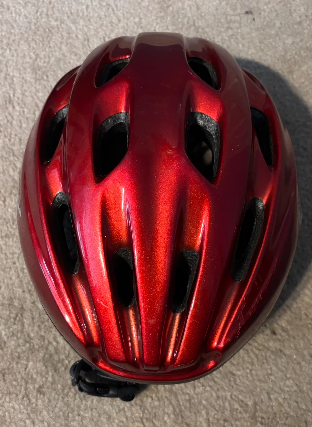 Supercycle Artic Kids Bike Helmet - Red (size S/M)