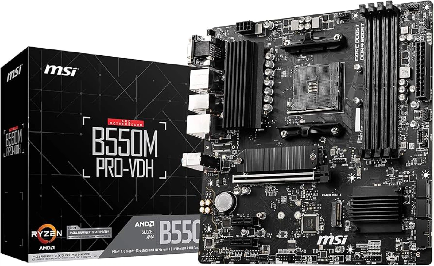 MSI B550M PRO-VDH WIFI Motherboard