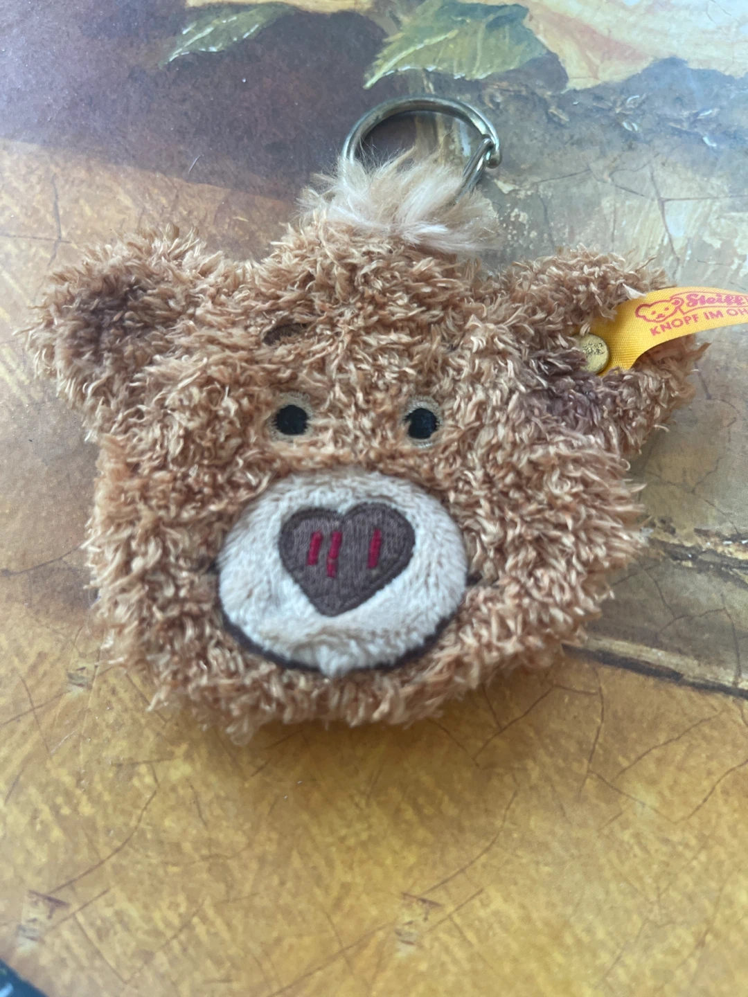 Steiff Teddy Bear Keychain