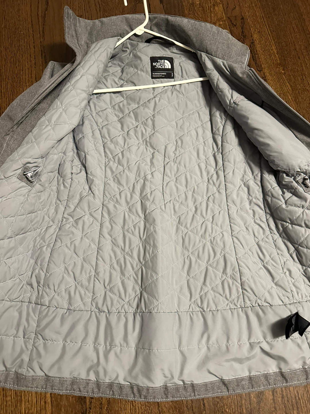 The North Face Women's Insulated Gray Jacket Size S - photo 2