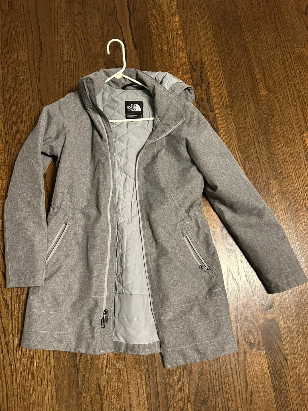 The North Face Women's Insulated Gray Jacket Size S