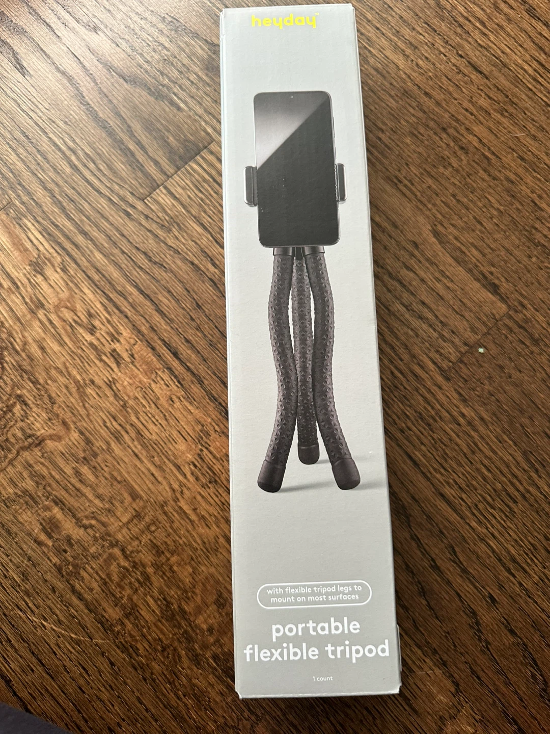 Heyday Portable Flexible Tripod with Phone Mount