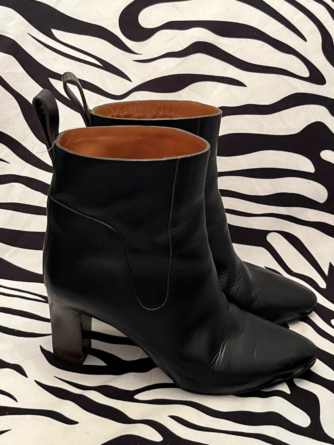 🖤 Chloé Black Leather Boots Women’s Size 38