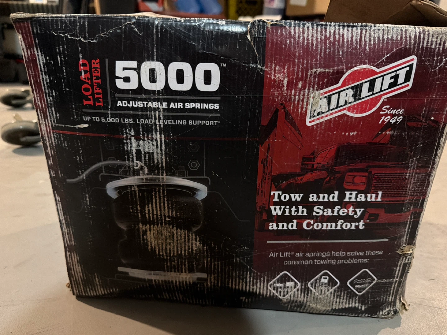 Air Lift 5000 Load Lifter Adjustable Air Springs