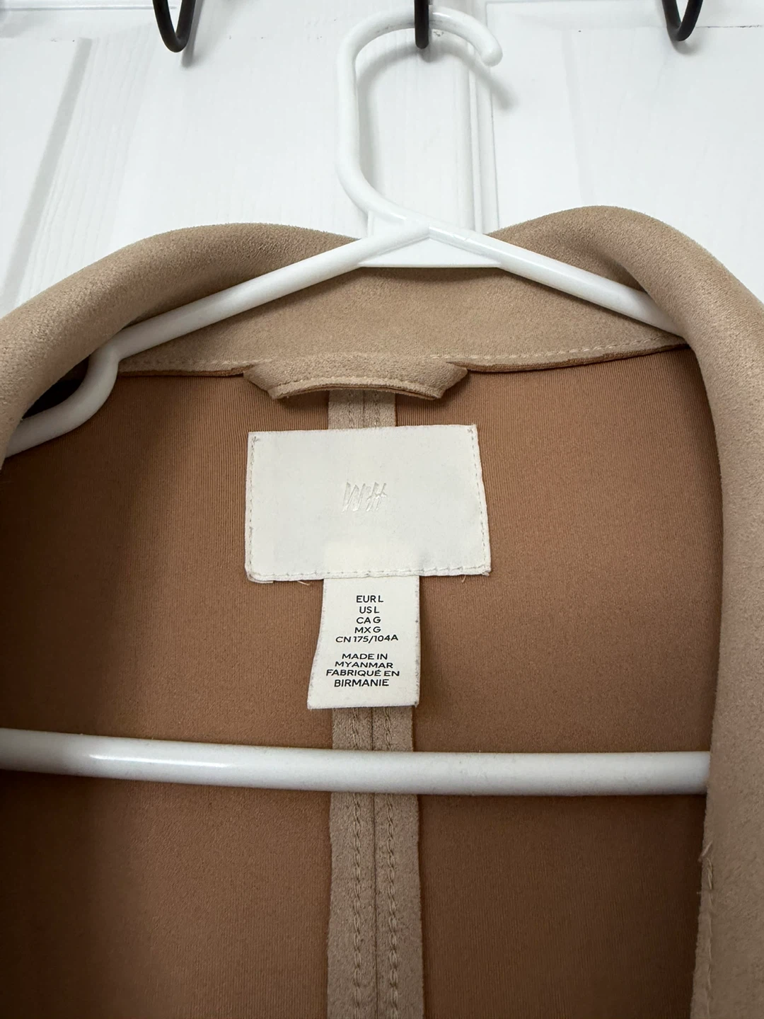 H&M Beige Suede-Look Duster Coat - photo 2