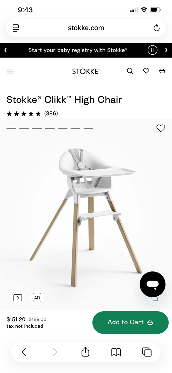 Stokke Tripp Trapp High Chair