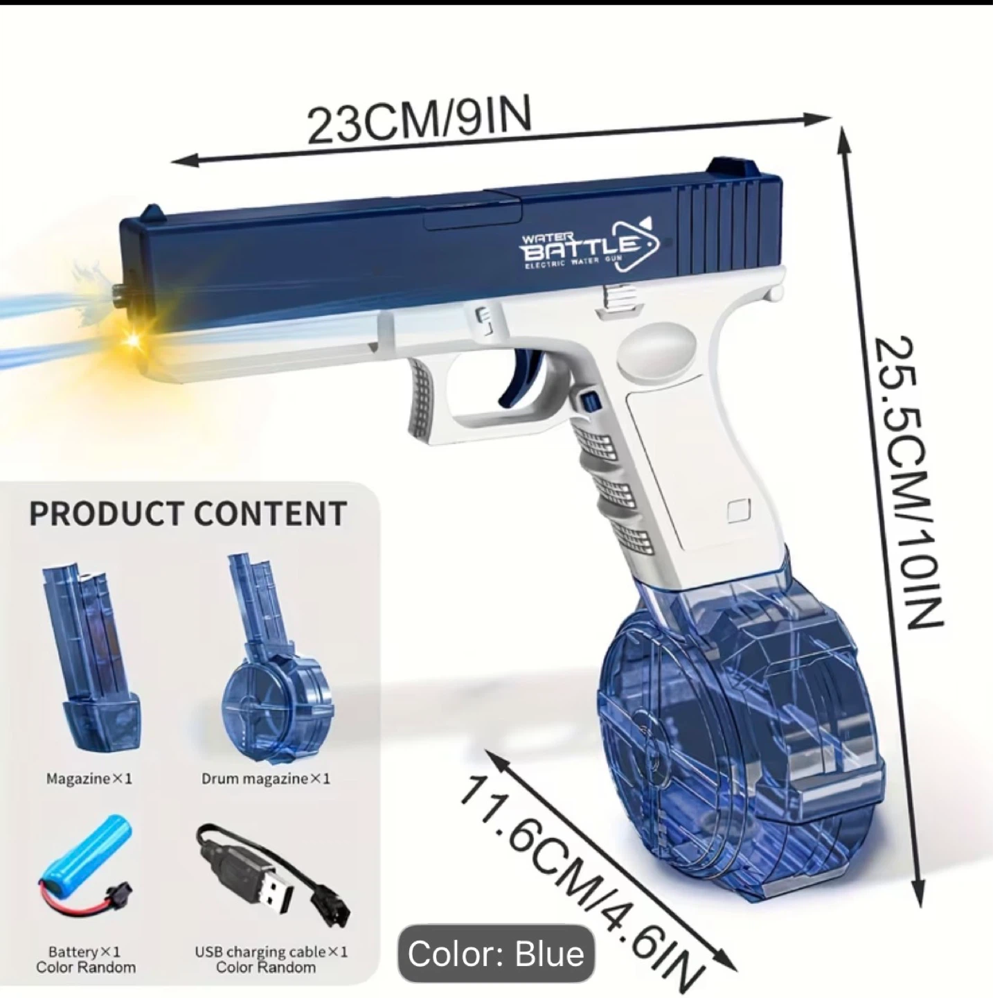Electric water guns for the summer