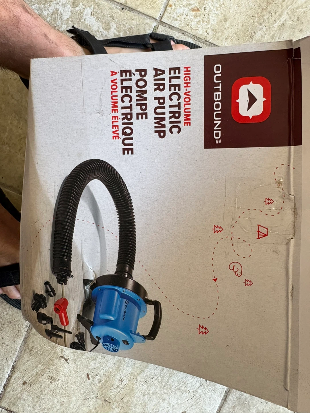 Outbound High-Volume Electric Air Pump - photo 2