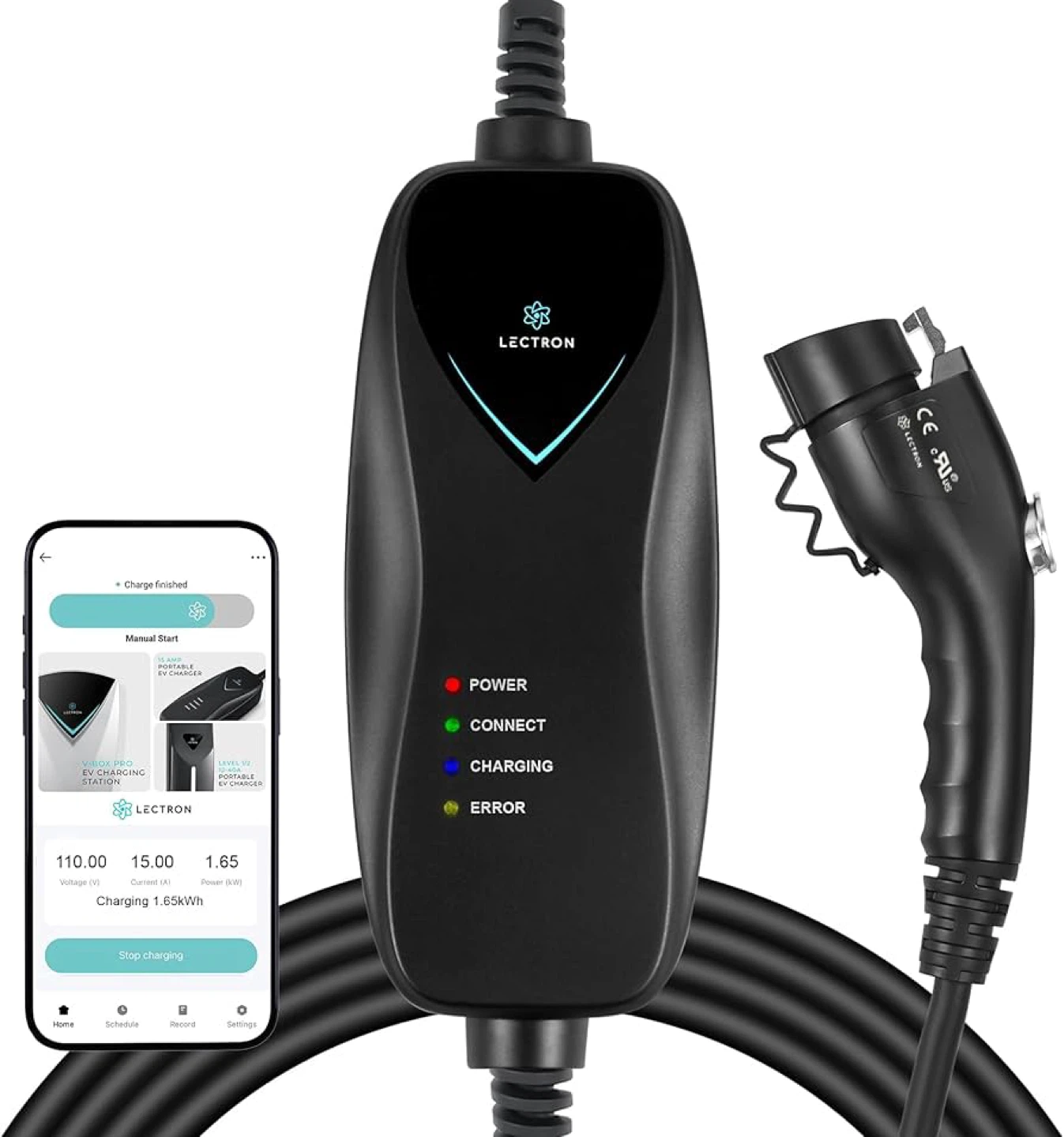 Lectron 15A Smart Portable EV Charger (WiFi)