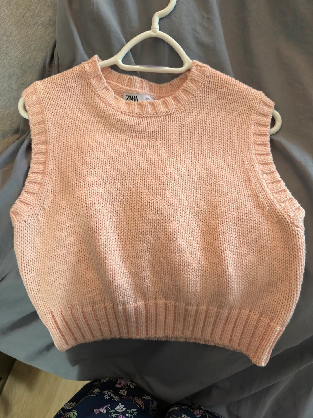 Pink Zara Knit Vest