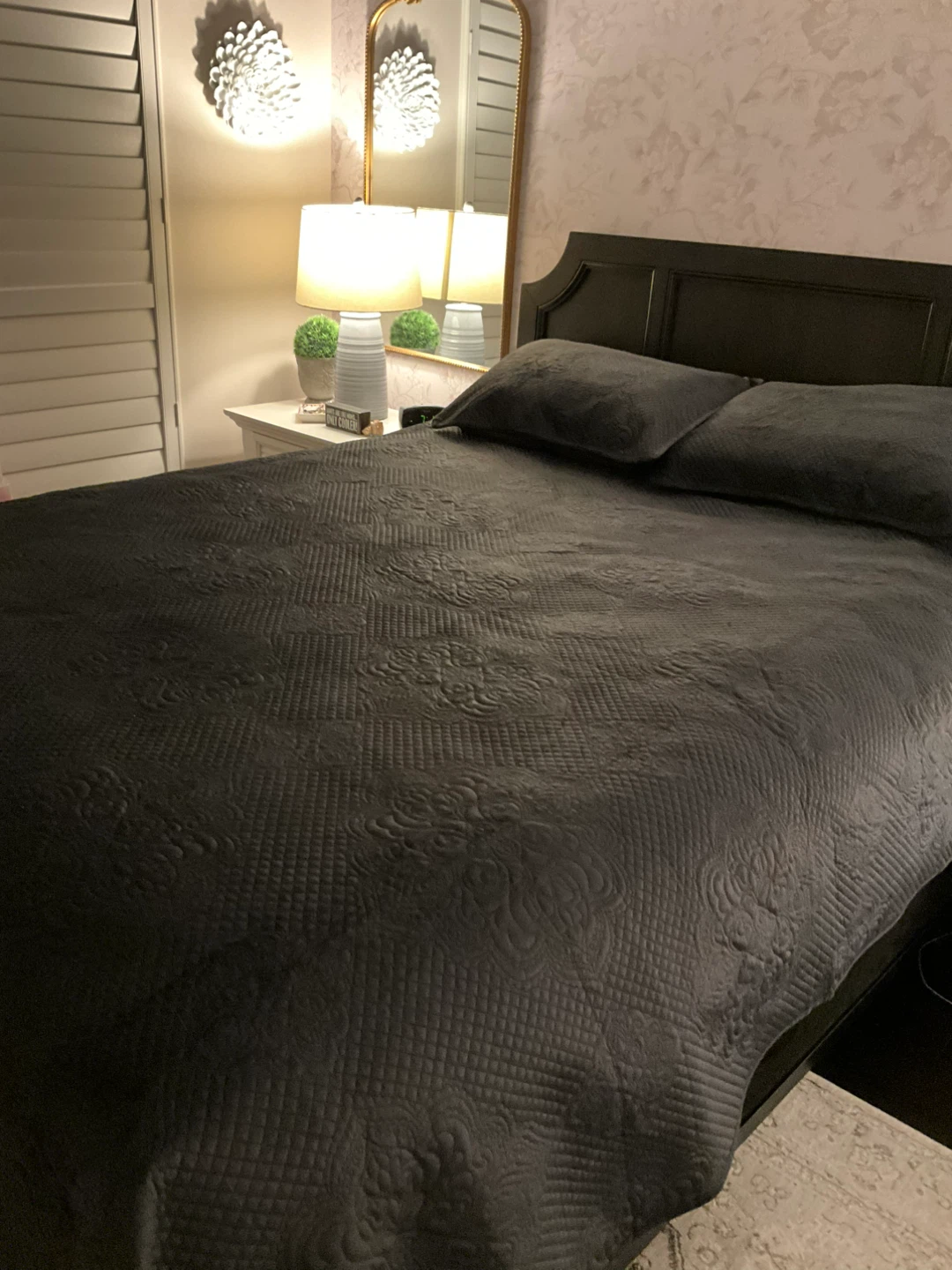 Nicole Miller Home Quilted Bedspread