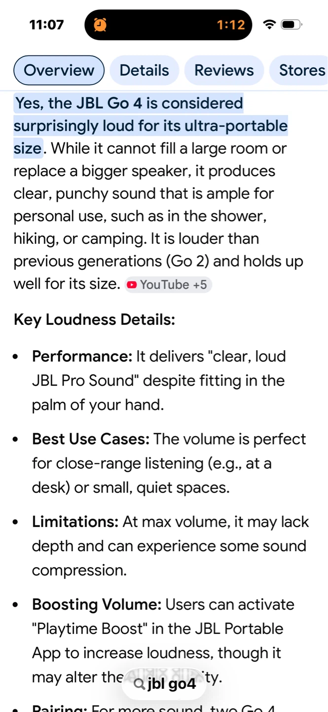 Sealed JBL GO4 - photo 5