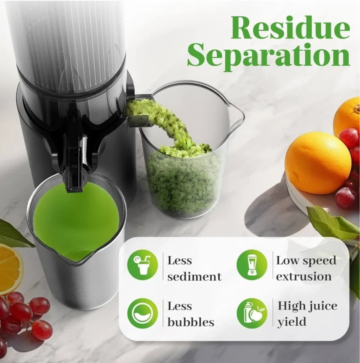 Canoly JE-68 Masticating Juicer - photo 2