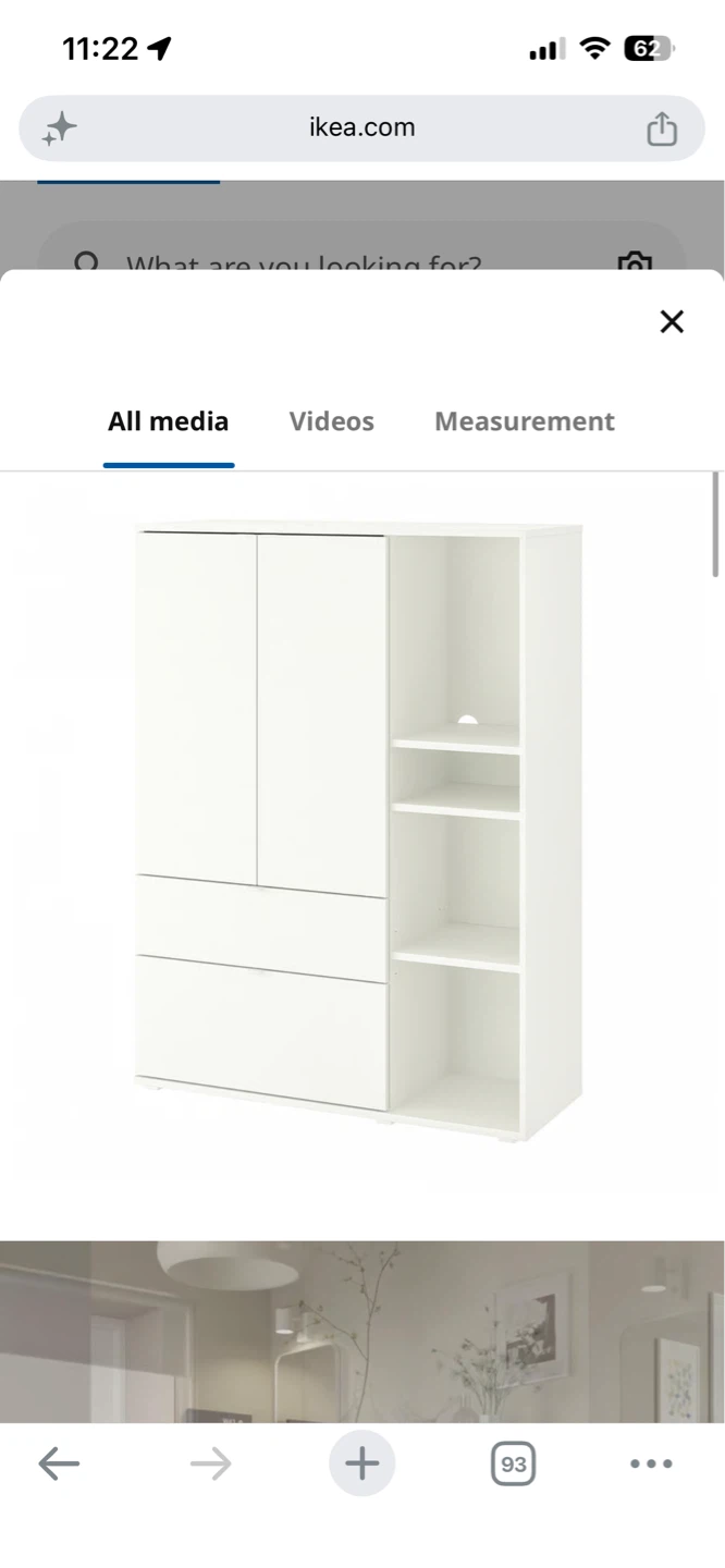 IKEA VIHALS Storage Unit - White - photo 3
