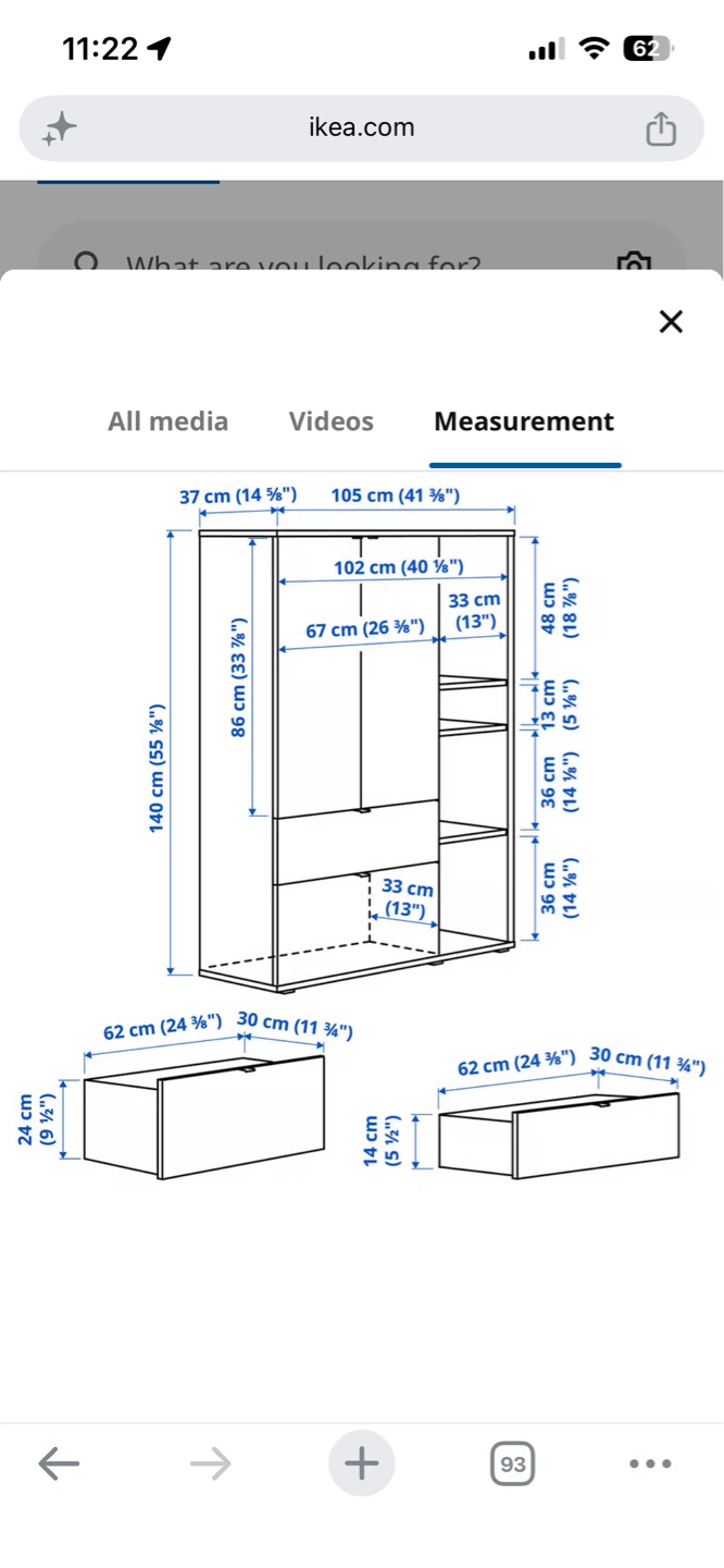 IKEA VIHALS Storage Unit - White - photo 4