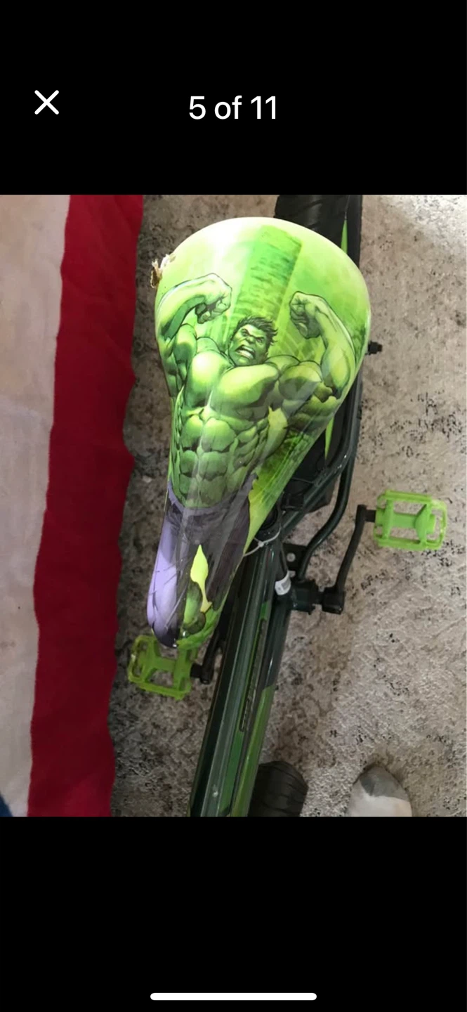 Huffy boys 16” hulk bike - photo 4