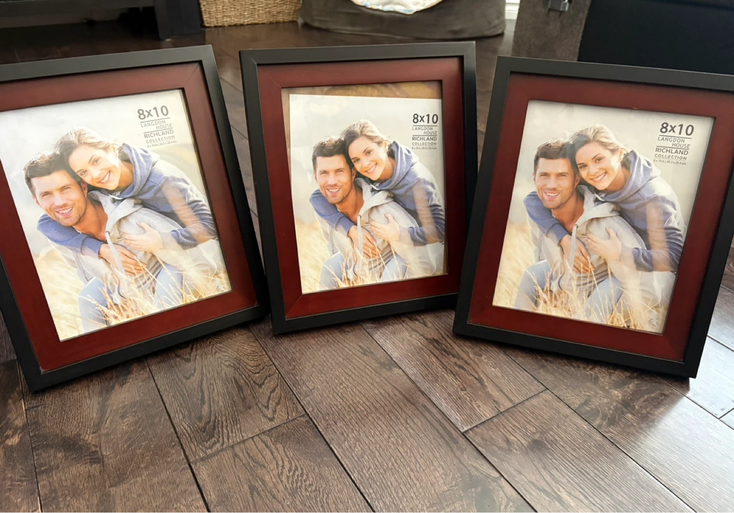 Langdon House Richland Collection Picture Frames - 8x10 (3 Pack)