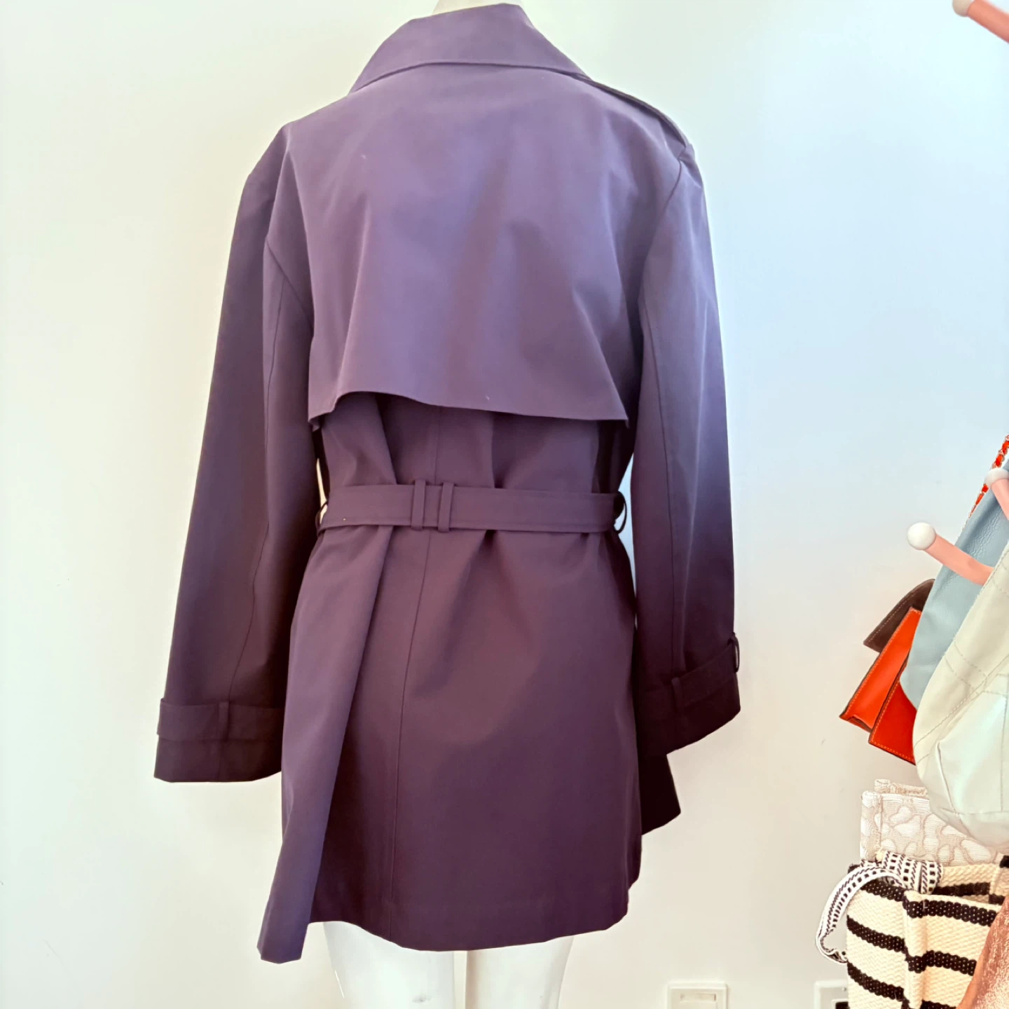 Navy blue Zara Trench Coat - photo 2
