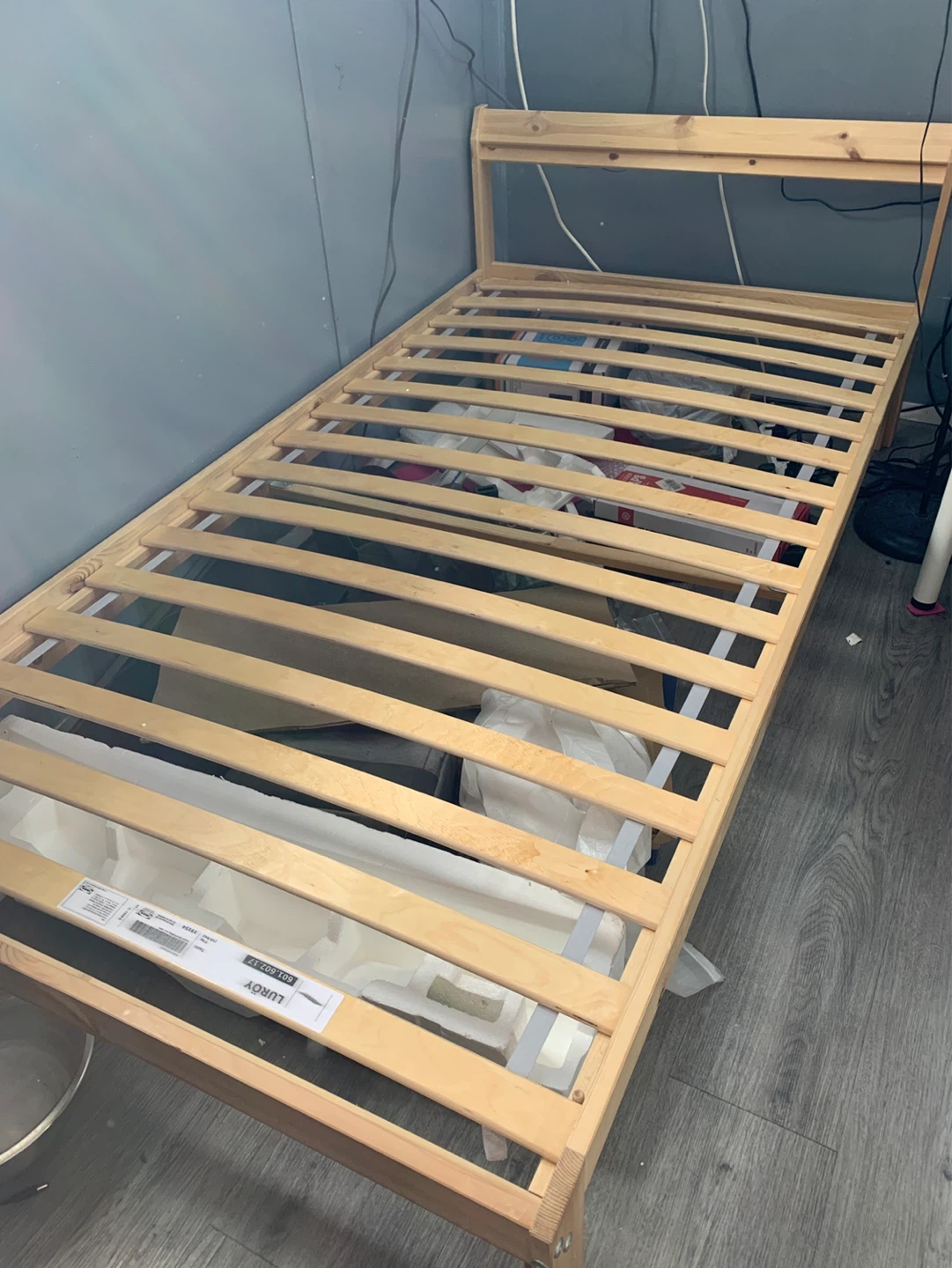Free ikea single bed frame