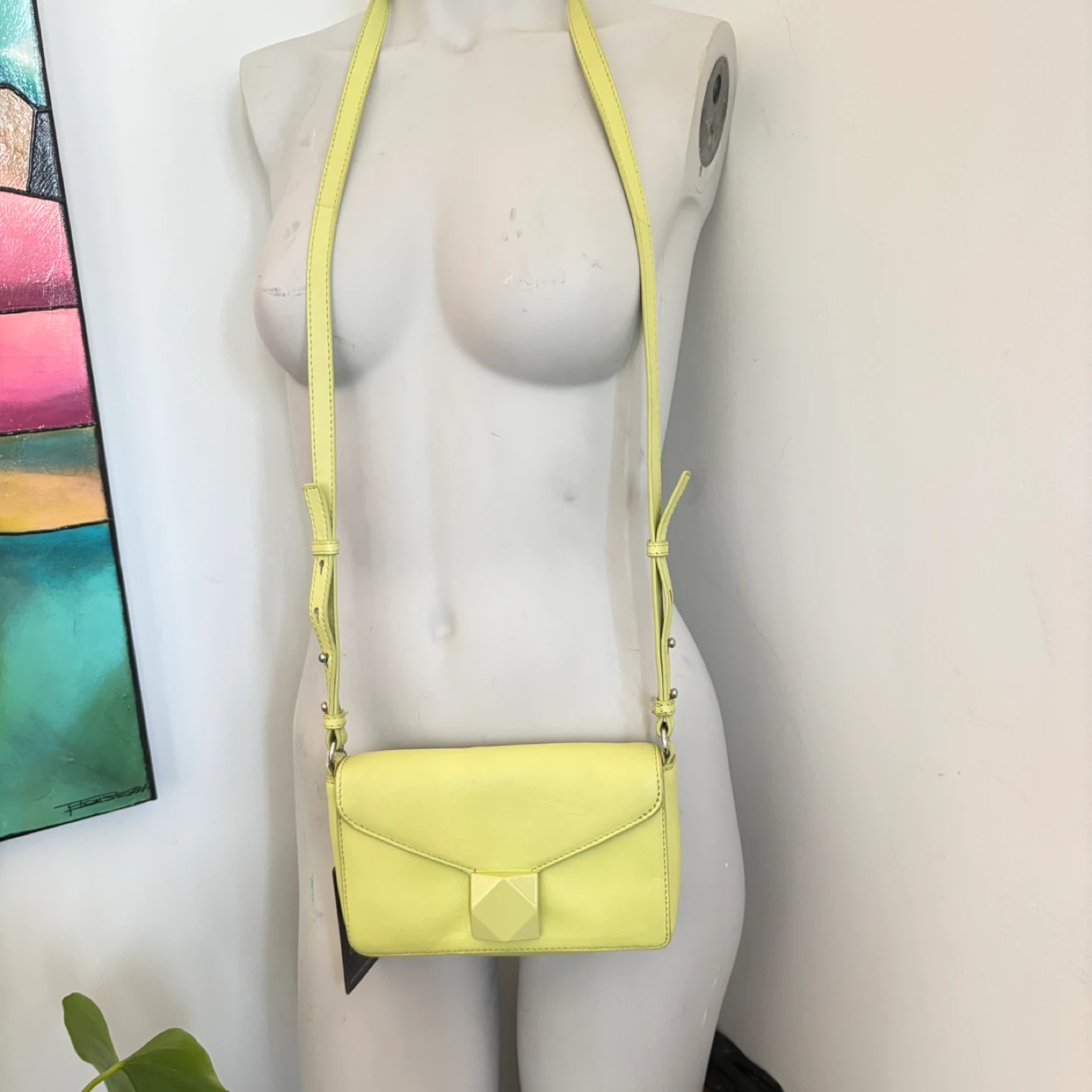 NWT Vince Camuto Genuine Leather Crossbody Bag - photo 3