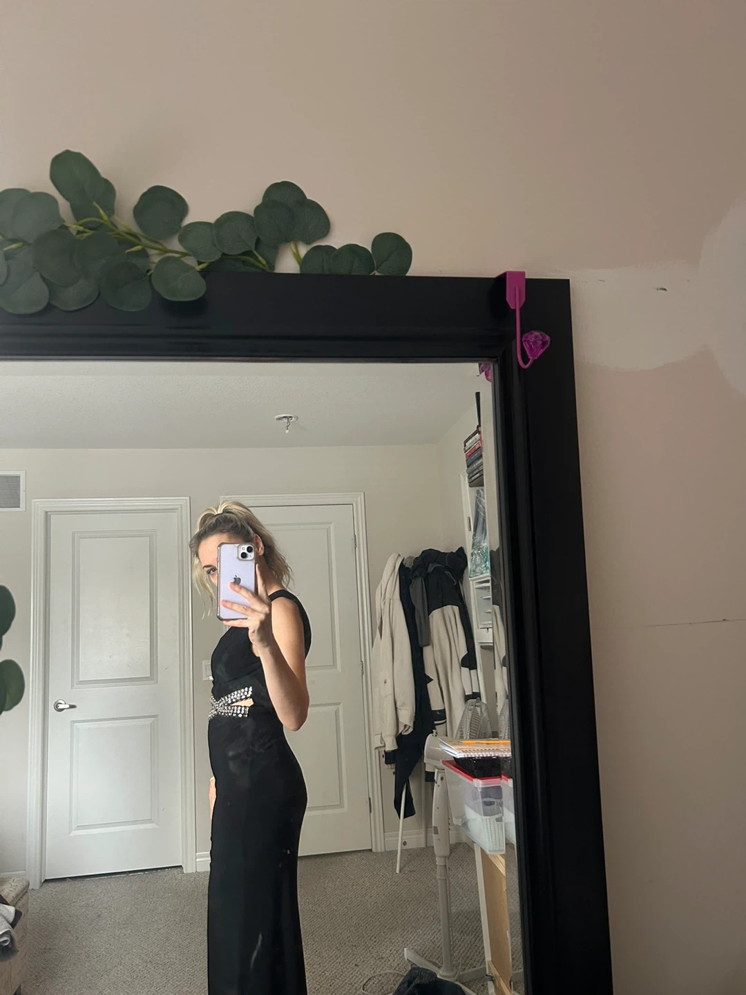 B. Darlin Black Embellished Maxi Dress - photo 5
