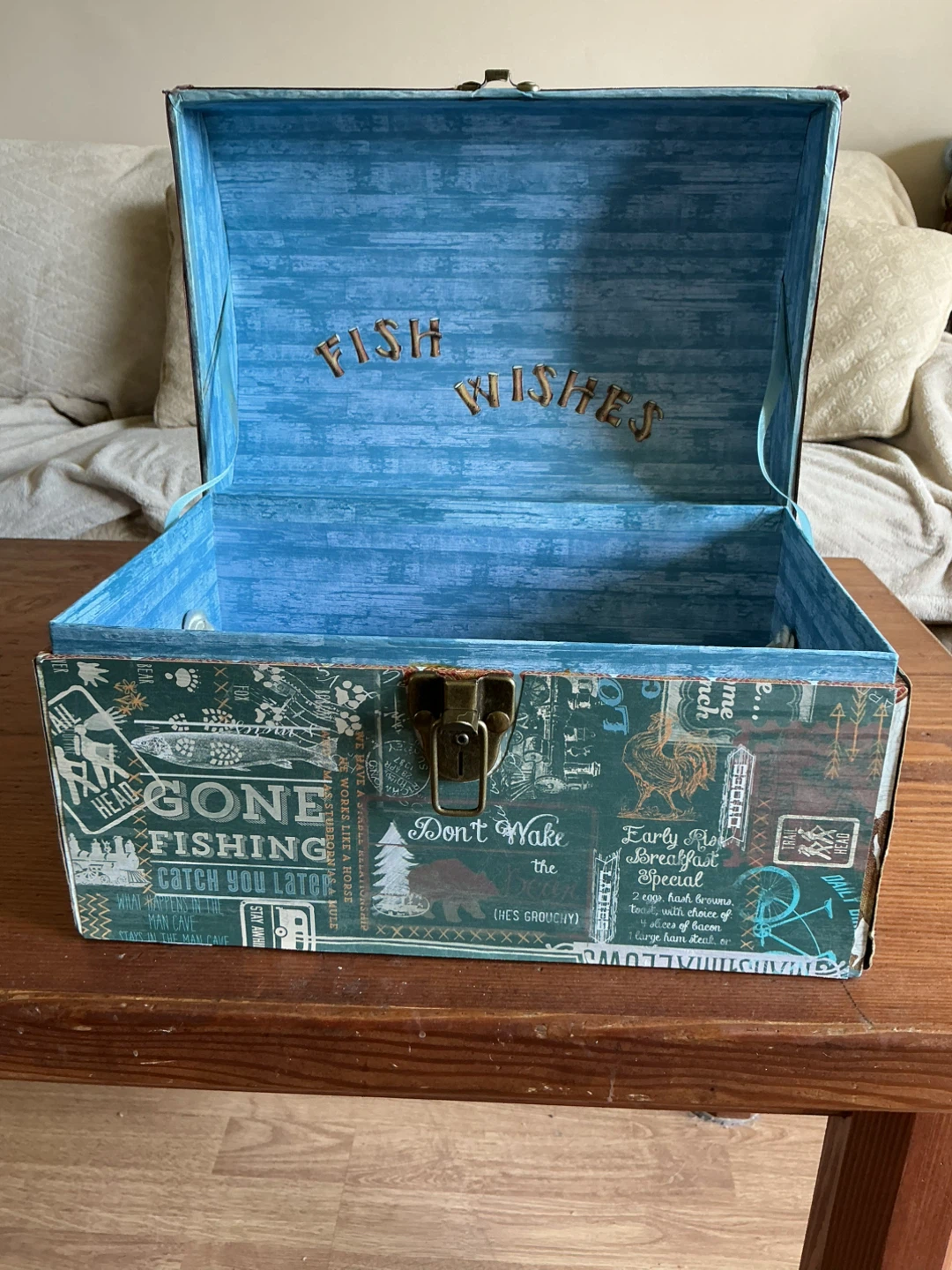 Wishes Box Decorative Storage Chest - photo 2