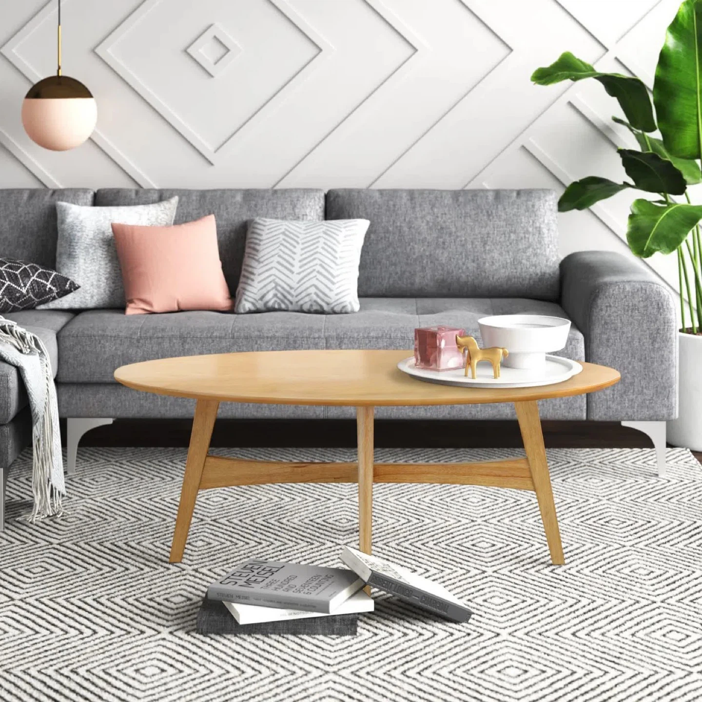 Oval Coffee Table